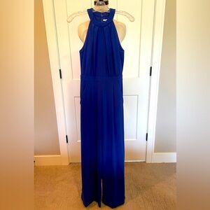 Antonio Melani Halter Wide-leg Jumpsuit with Pockets. Size 2.